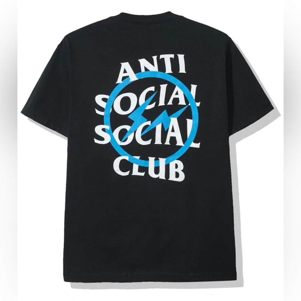 Anti Social Social Club Fragment Bolt Tee Black Medium